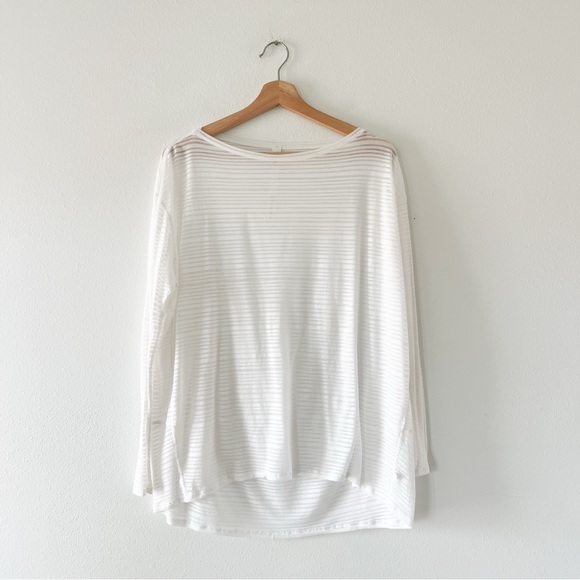 LULULEMON | Luminous Back in Action Sheer Long Sleeve Top | 10 - Picture 2 of 5